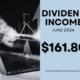 Dividend Income June 2024 Dividend Income June 2024 — Dividend Income Investor Reports Solid Numbers; $161.80 (But Slowing YOY Dividend Growth At Only 12%, And Slowing QOQ Dividend Growth!) 